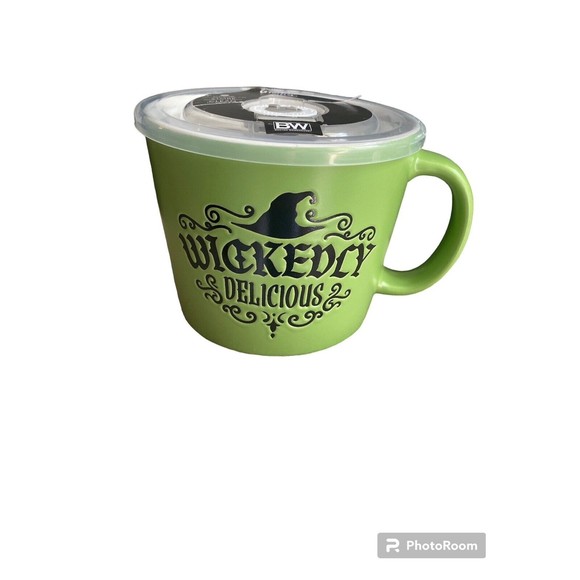 Boston Warehouse 20 Oz Souper Soup Mug with Lid, Halloween Theme New RARE - Picture 1 of 2